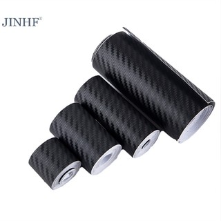 JINHF 3D Sợi Carbon Xe Dán Dán Bảo Vệ Cửa Bên Chống Băng Phim HOT