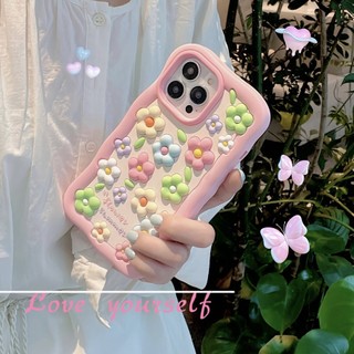 Ôp Điện Thoại Silicon Dẻo Họa Tiết Hoa 3d Nhiều Màu Thời Trang Cho iphone 15 pro max 14 pro max 13 pro max 12 pro max Ốp