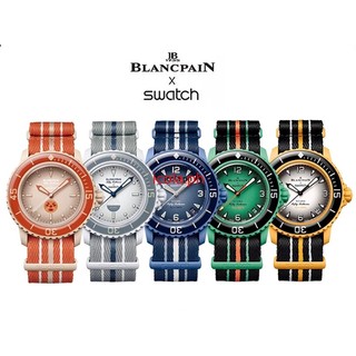 Đồng hồ nam Blacpaim X Swotoh Co Thương hiệu Bắc Cực Đại Dương 50 feet Đồng hồ chống nước thạch anh