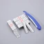 Bộ 10 lưỡi dao cạo lông mày Nhật bằng kim loại tiện lợi chính hãng GIOVA