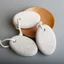 Đá bọt biển hình bầu dục tẩy tế bào chết bàn chân 9x6x3cm