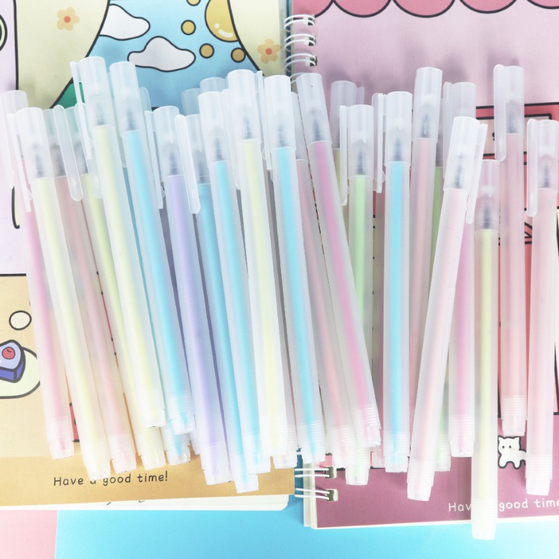 [Đặc Biệt] Bút gel macaron Sáng Tạo Keo Dán Nhanh Khô / Bút Đi Học / Văn Phòng Phẩm Cao Cấp