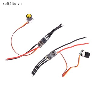 XOITU 7-26V Bộ điều khiển động cơ không chổi than ba pha Bộ điều khiển tốc độ Bộ điều chỉnh tốc độ có điện áp cho LiPo 2-6S VN