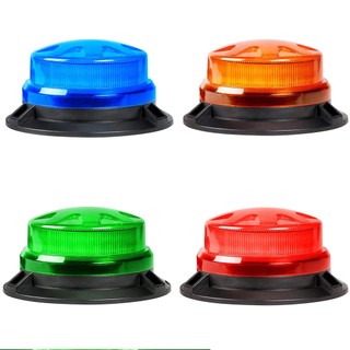 Đèn led Cảnh Báo Khẩn Cấp 12v / 24v Ánh Sáng Xanh Từ Tính Gắn Trên Nóc Xe Cảnh Sát