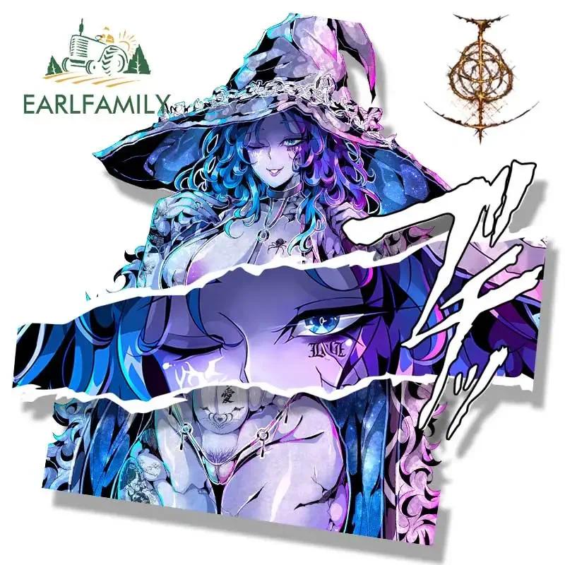 Earlfamily 13cm Gyaru Ranni Ring Game Fanart Nhãn Dán Xe Hơi Mặt Trăng ...