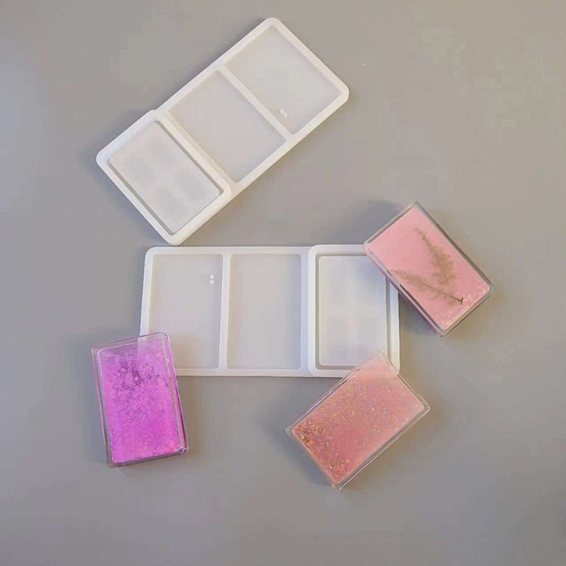 Vua DIY - Khuôn Silicon Trong Suốt Chảy Cát Goo cho Trang Trí và DIY