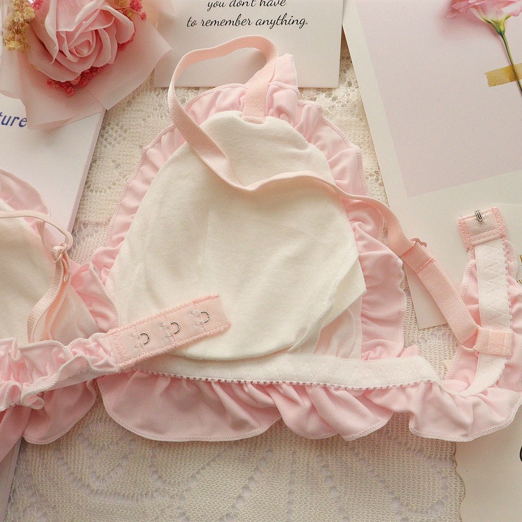 Bộ Đồ Lót Tai Thỏ Dễ Thương Phong Cách lolita Nhật Bản
