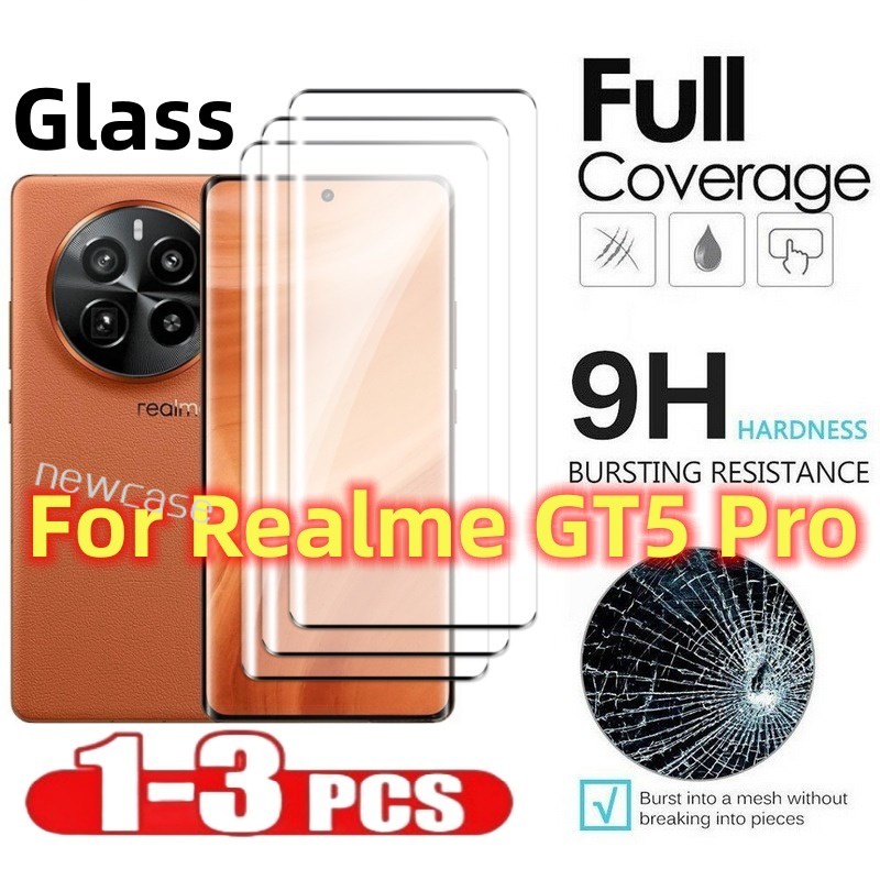 Set 1-3 Kính Cường Lực Bảo Vệ Màn Hình Điện Thoại realme gt5 pro real ...