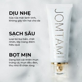Sữa Rửa Mặt Giảm Nám Chống Tàn Nhang Thảo Dược JOMTAM Da Trắng Sáng Và Dưỡng Ẩm