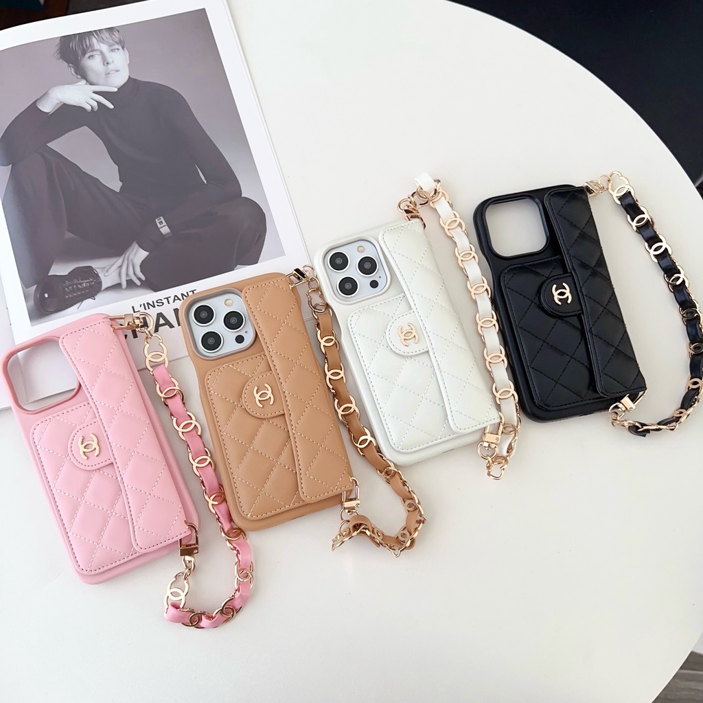Dành Cho iPhone 16 15 PRO MAX 14 13 12 Pro Max 14 15 16 PLUS Cổ Điển Vintage Thiết Kế Quy Trình Độc Đáo Thiết Kế Ốp Lưng Điện Thoại Sang Trọng Với Dây Ngắn Độc Đáo Dây Bảo Vệ Chống Sốc