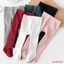 Mg-baby Bé Gái Quần Lót Sơ Sinh Co Giãn Eo Màu Trơn Vớ Slim Fit Tất Quần Cho Thường Ngày
