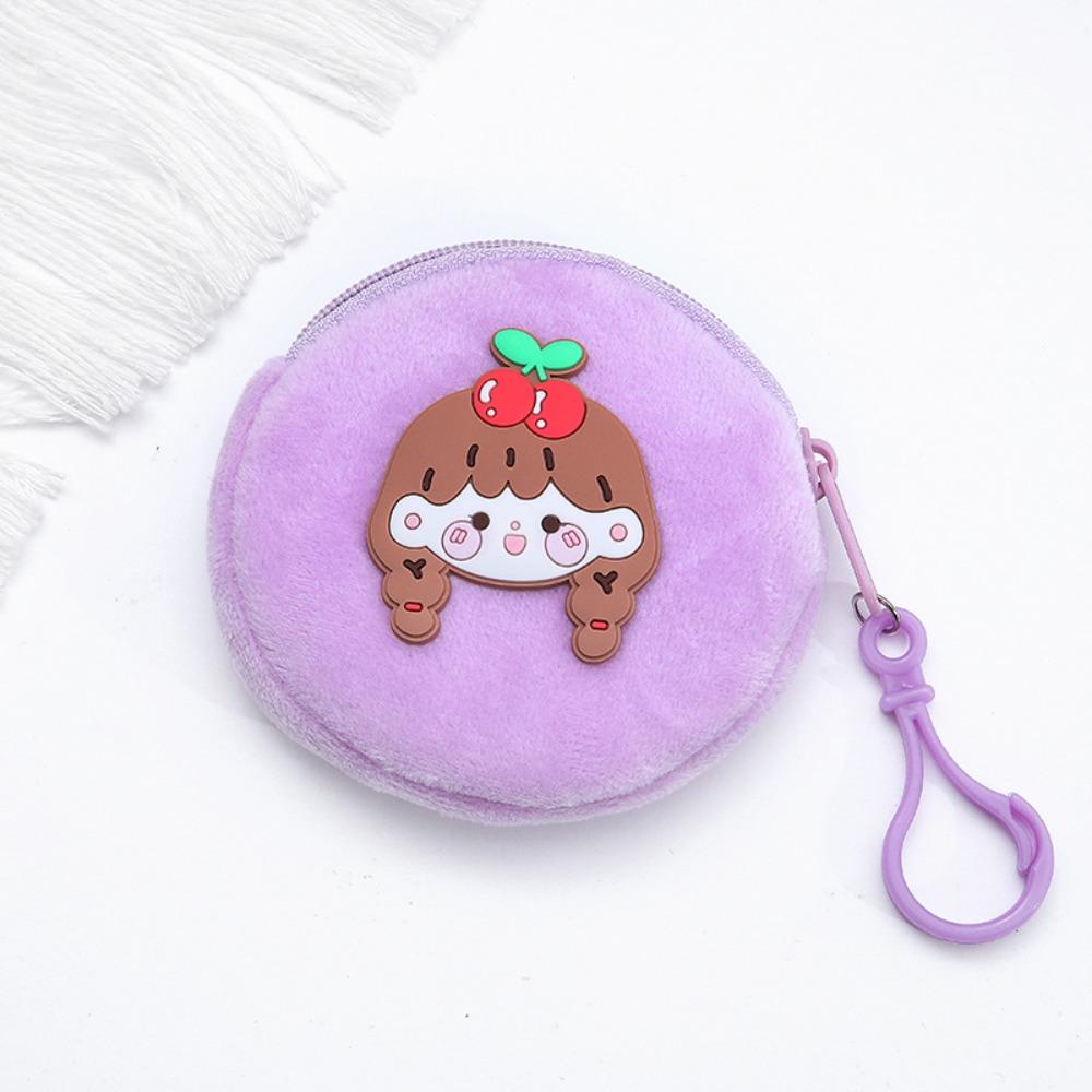 Túi đựng tiền xu Mini MERIGGIARE, Túi đựng tiền xu sang trọng hoạt hình, Túi dây kéo sang trọng mềm mại