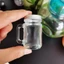 NORDICLIFE 1 Cái Mini Mason Jar, Vodka Spirits Storage Chai Thủy Tinh Kín Chống Rò Rỉ, Thanh Tiệc Tại Nhà 35ml Bền Đẹp Có Nắp Chai Nước ép Sữa Cà Phê Cho Mật Ong Mứt