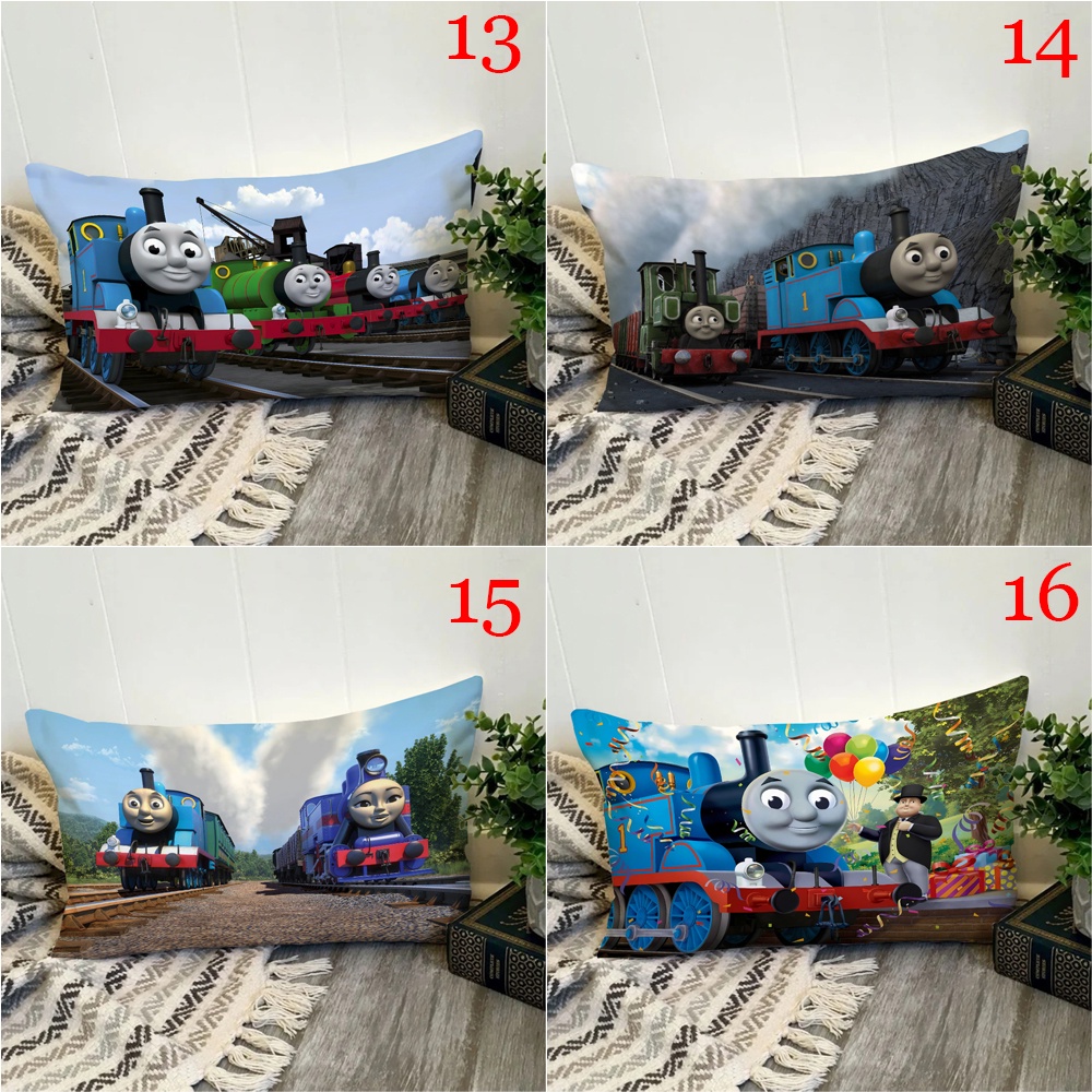 Vỏ Gối Polyester Một Mặt Hình Chữ Nhật In Hình Thomas and His Friends Trang Trí Nhà Cửa (Không Kèm Lõi)