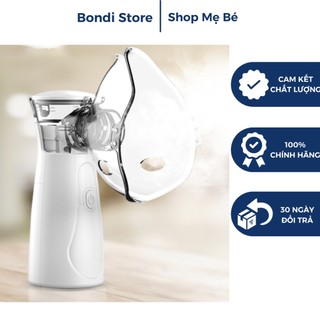 Có PIN sạc - Máy Xông Mũi Họng Nebulizer Cho Trẻ Em Và Người Lớn Công Nghệ Nhật Bản Giúp Vệ Sinh Mũi Họng