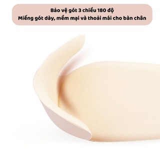 (COMBO 10) Lót Giày Chống Rộng, ,Ôm Chân, Đàn Hồi, Bảo Vệ Chân Khi Mang Giày-  Miếng Lót Gót Giày Chống Rộng