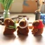 YT4 Capybara Sang Trọng Đồ Chơi Rùa Dâu Gà Cô Gái Đồ Chơi Dễ Thương Sang Trọng Búp Bê Quà Tặng Cho Trẻ EmKey Dây Xích Túi Trang Trí