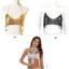 GODD Nữ Sequins Crop Tops Không Tay Dây Cổ Tank Tops Vest Clubwear