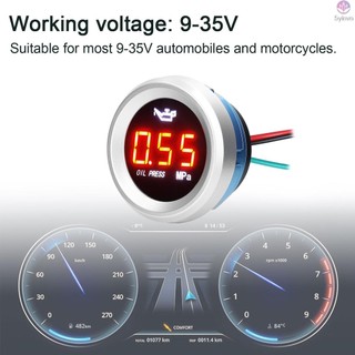 Mới Đồng Hồ Đo Áp Suất Dầu Mynice 1 00 MPa Báo Động 0-10 26 Kỹ Thuật Số