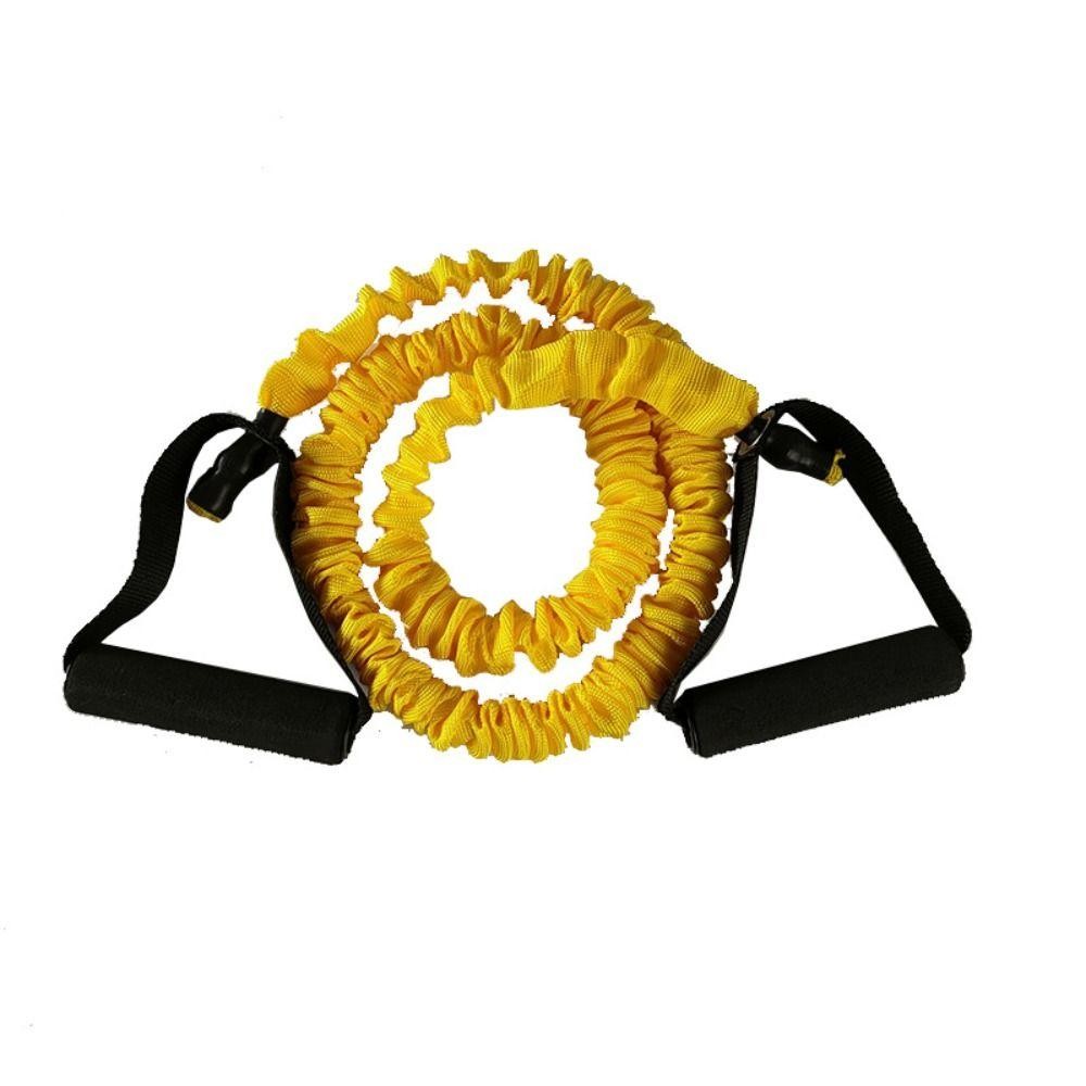 Dây kéo Yoga đàn hồi DARON, Dây kéo vải có ống Dây kháng lực tập thể dục, Dây đeo căng TPE có tay cầm Dây tập thể dục di động Dây căng Tập thể dục tại nhà