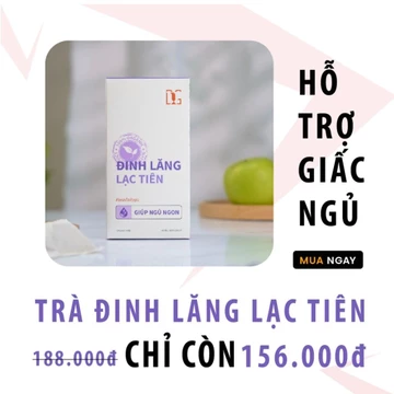 Trà Đinh Lăng Lạc Tiên Túi Lọc - Trà Giúp Ngủ Ngon - Ngủ Sâu Giấc Ngủ 1 Mạch Đến Sáng hộp 30 túi