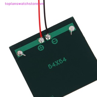 Toplanswatchstore Set 5 Tấm Pin Năng Lượng Mặt Trời 2v120ma Có Dây Điện epoxy vn