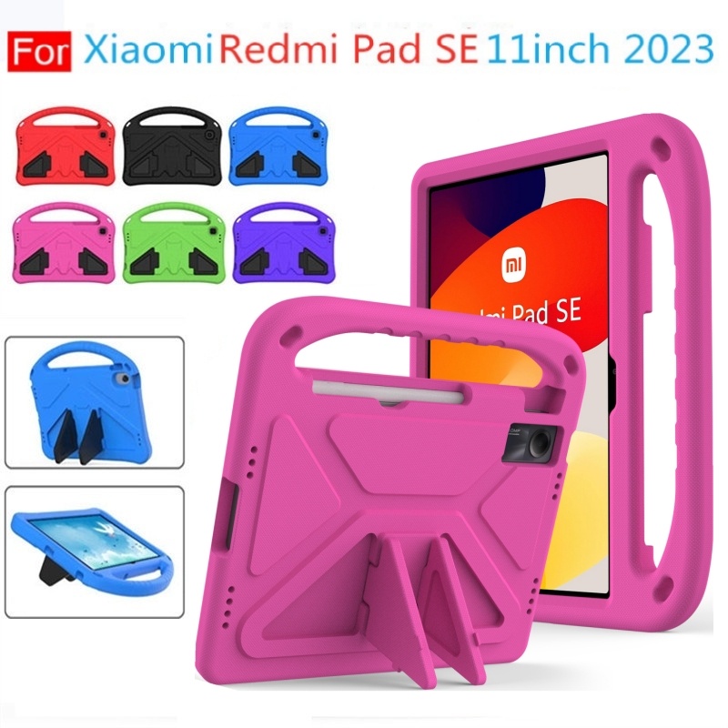 Ốp Bao Đựng Máy Tính Bảng Bằng Xốp eva Có Tay Cầm An Toàn Chống Sốc Cho Trẻ Em Cho xiaomi redmi pad se 11inch 2023 Ốp
