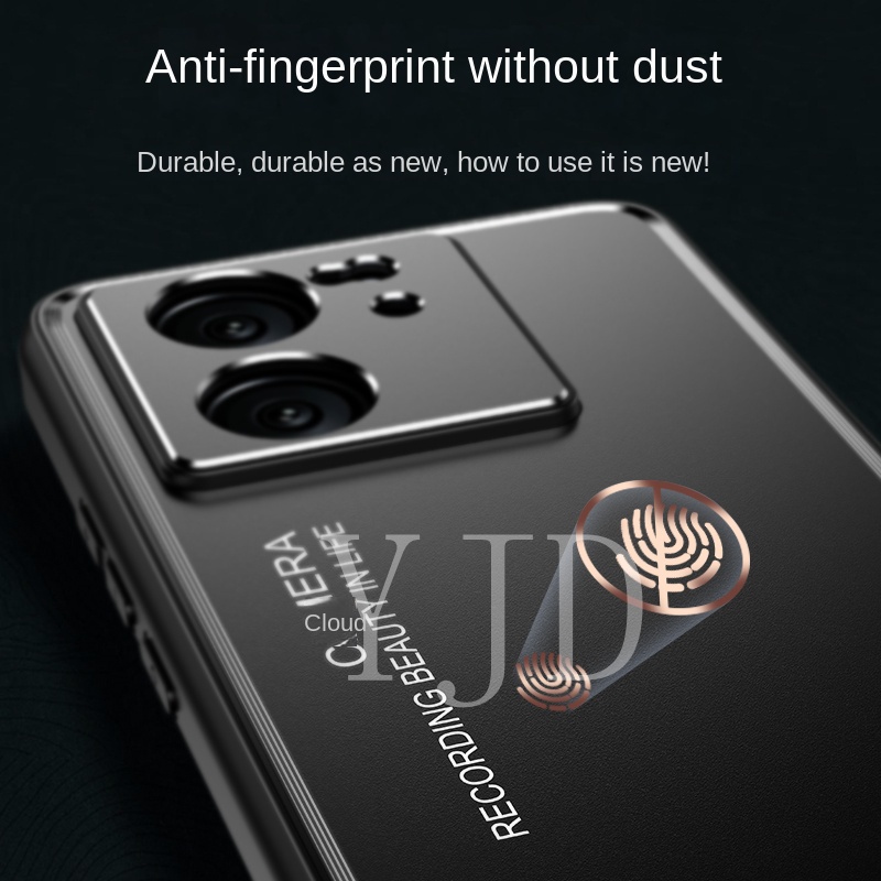 Yjd Ốp Điện Thoại tpu Kim Loại Chống Sốc Cho xiaomi 13t pro k60 ultra