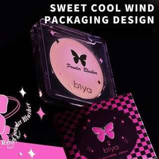 Biya Phấn Má Hồng Đơn Sắc Màu gradient Tự Nhiên Tạo Khối Làm Sáng Da
