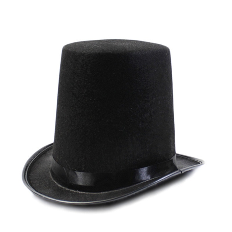 Da Vintage Fedora Mũ Victoria Tuổi Trắng Ngắn Vành Mũ Phương Tây Ảo Thuật Sư Mũ Cho Bé Trai Nam Người Lớn Mũ