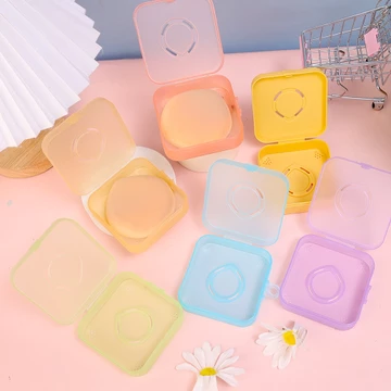 BEAUTY BLENDER Hộp Đựng Mút Trang Điểm - Hộp Đựng Mút Trang Điểm Làm Đẹp - Màu macaron Thoáng Khí - Hộp Đựng Mút Trang Điểm