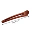 Kẹp Tóc Mỏ Vịt Rỗng Dài 13cm Màu Trơn Nhám Thanh Lịch