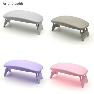 < Arichbluehb > Gối Kê Tay Để Bàn Hỗ Trợ Luyện Tập Đánh Bóng / Làm Móng Có Thể Gấp Gọn