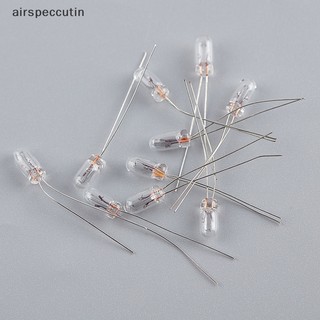 Airspecutin 10 chiếc 3 / 4 / 5mm 3 / 6 / 12 / 24V Bóng đèn Edison Sợi đốt gạo EN