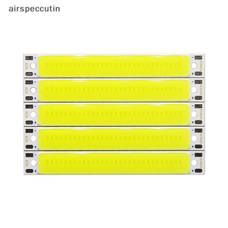 Airpeccutin Bán chạy 3V 3.7V 60mm 8mm LED COB Strip 3W Ấm Lạnh Trắng Xanh Đỏ COB Nguồn sáng LED cho đèn làm việc DIY EN