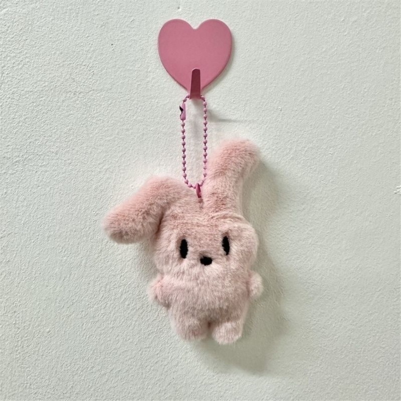 Ppy Dễ Thương Sang Trọng Thỏ Móc Khóa Túi Thời Trang Đồ Trang Trí Ba Lô Trang Trí Chìa Khóa Xe Ô Tô