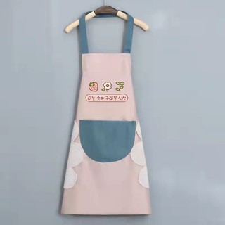 Tạp Dề Cao Cấp Chống Thấm Nước, Chống Bám Bẩn, có Miếng Lau Tay siêu thấm tiện lợi Myd.23