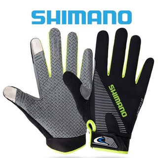 2023 Shimano Găng Tay Câu Cá Nam Ngoài Trời Chống Nắng Thoáng Khí Chống Trơn Trượt Chống Mài Mòn Tất Cả Ngón Tay Găng Tay Câu Cá Nam