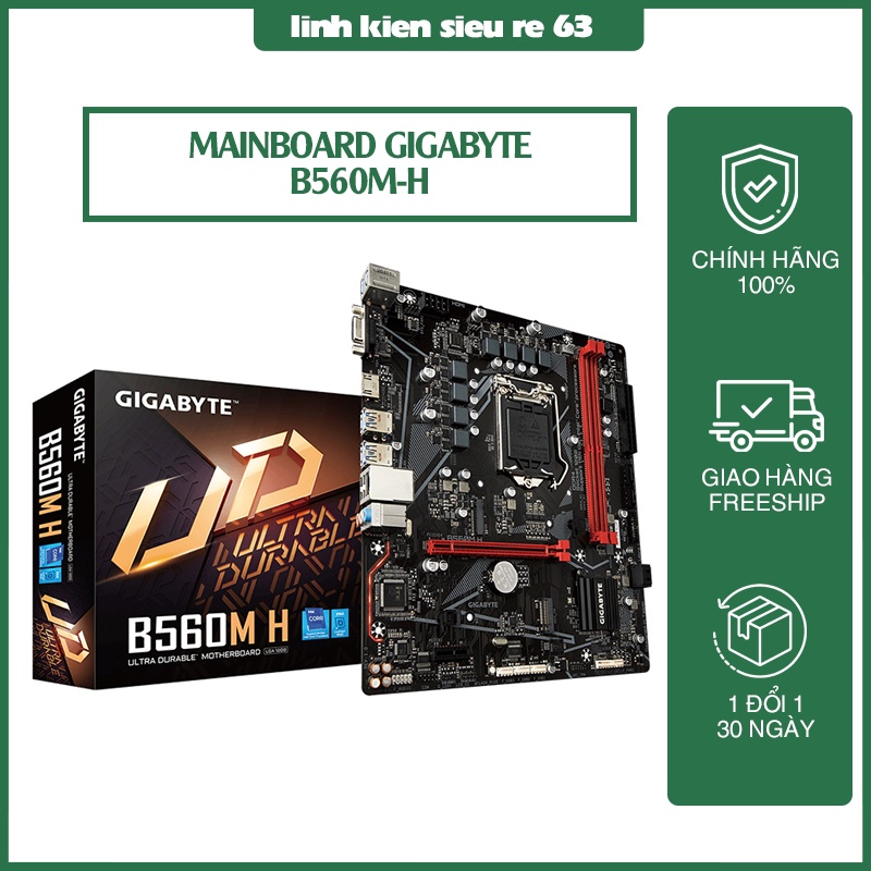 MAINBOARD GIGABYTE B560M-H | Shopee Việt Nam