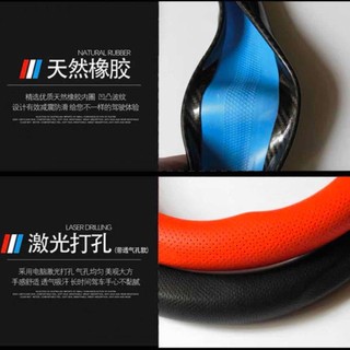 Bọc vô lăng Audi A4L A6L A3 A5 A7 A8L Q5 Q3 Q7 Q2 Da Thật Chính Hãng Sợi Carbon Tay Cầm Ô Tô