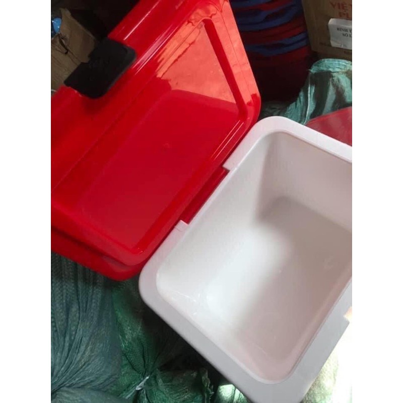 Phích đá giữ nhiệt vuông Việt Nhật 13L-16l-24L-38L AMIZIN