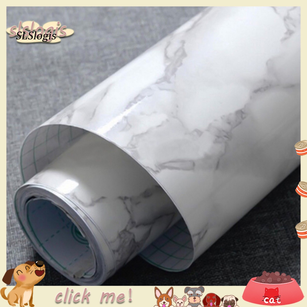 Đề Can pvc Dán Tường Chống Nước Tự Dính Họa Tiết Vân Đá Cẩm Thạch Trang ...
