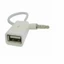 YRBWD Car Aux sang USB, Cáp âm thanh ô tô Phụ kiện ô tô Cáp chuyển đổi, Cáp chuyển đổi USB di động Bộ chuyển đổi USB sang 3,5 mm