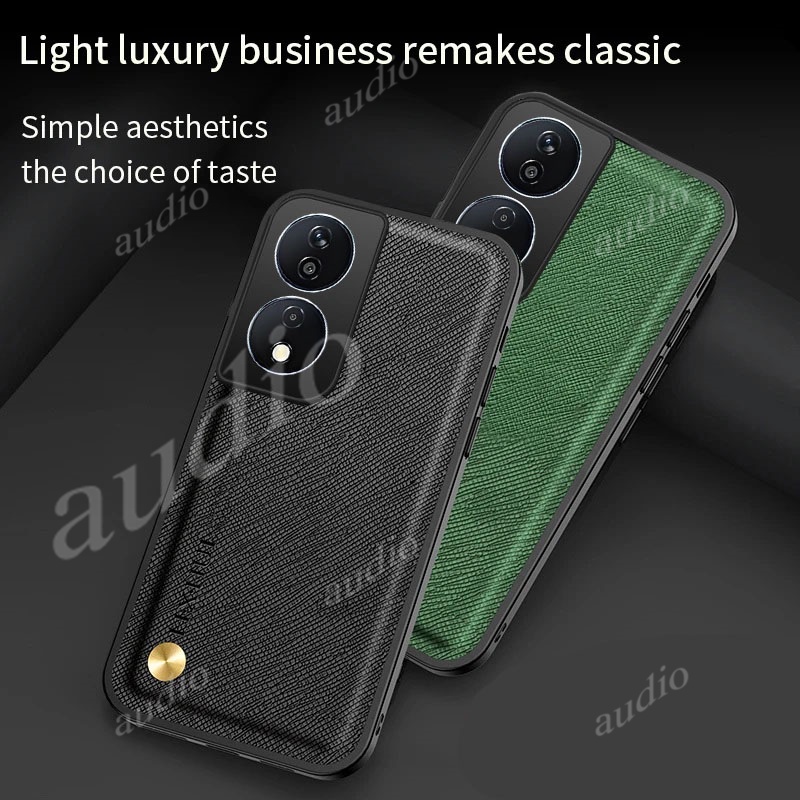Ốp Lưng Chống Sốc Cho x6B X7b X8b 4G X9b 5G 2024 Ốp Lưng Chống Sốc Da Sang Trọng Cho Honor x6B X 6b 7b 8b 9b HonorX7b HonorX8b HonorX6b 4G Xe Từ Tính Giá Đỡ