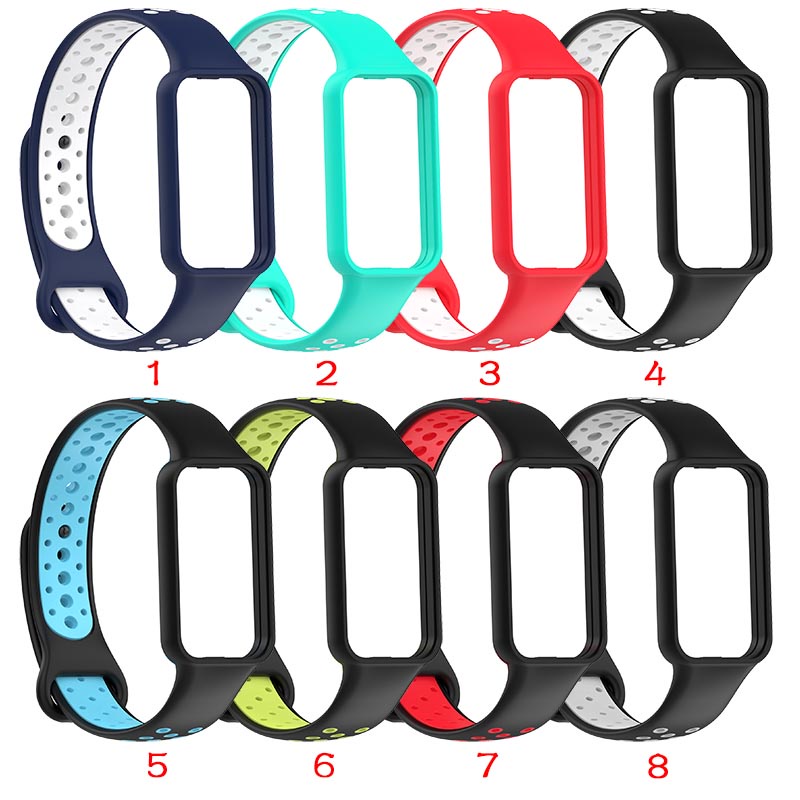 Redmi Smart Band 2 Mềm Dây Đeo Thay Thế Chất Liệu Silicon Màu Trơn Cho xiaomi redmi band2