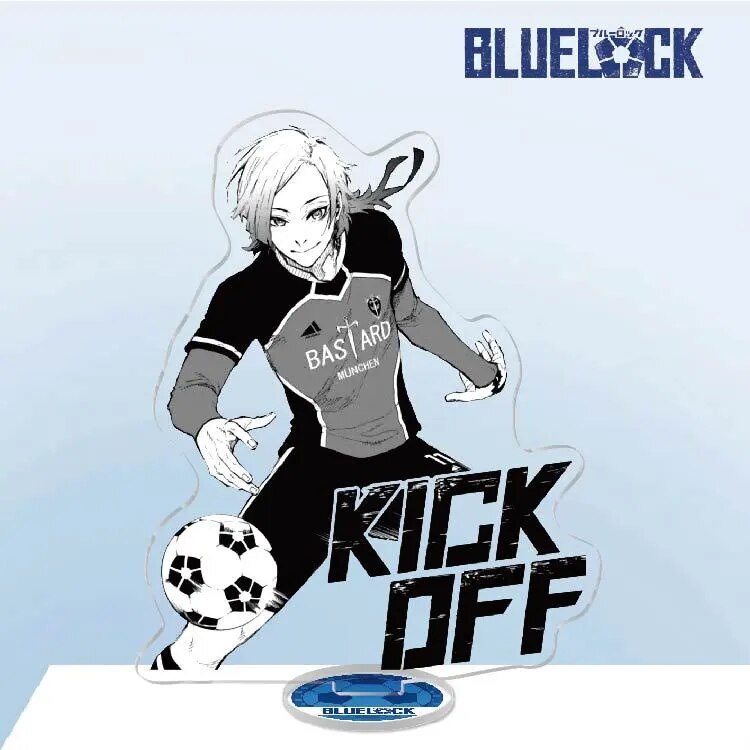 Mô hình Standee Fashion Football Anime BLUE LOCK Figures Isagi Yoichi !!! Phụ kiện trang trí để bàn góc học tập