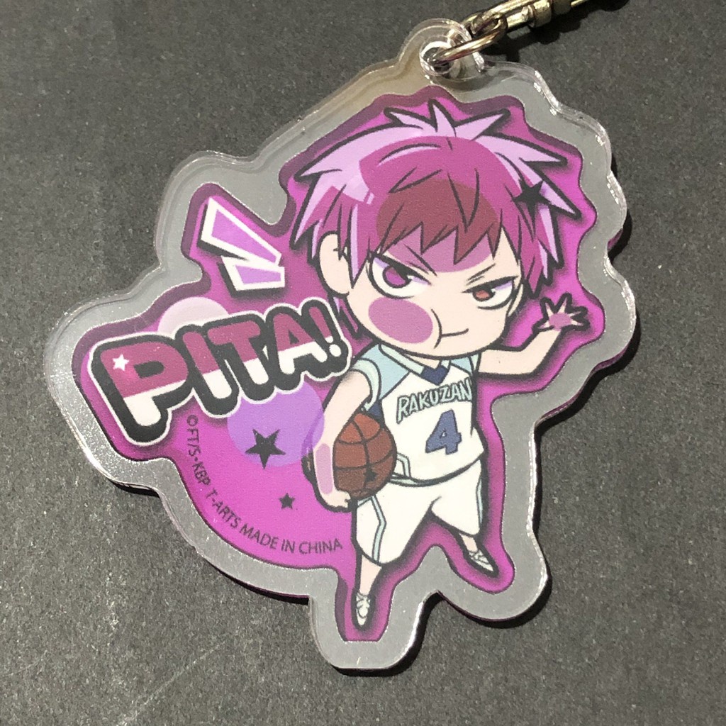 ( Mica trong acrylic ) Móc khóa Kuroko No Basket TUYỂN THỦ VÔ HÌNH ver PI.TA anime chibi xinh xắn bóng rổ