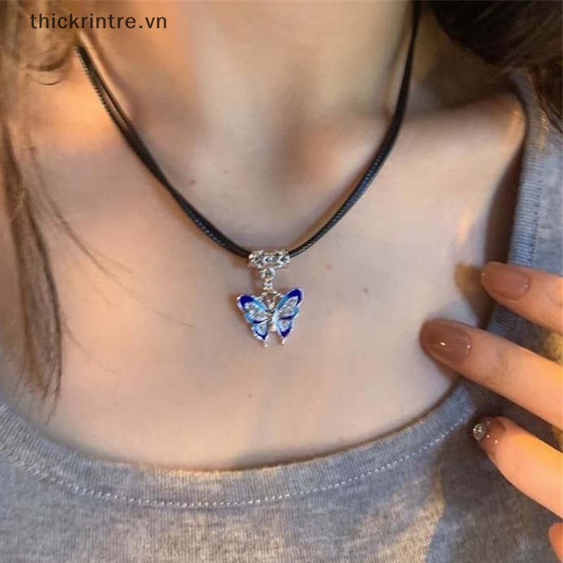 THI Phong Cách Trung Hoa Vintage Màu Mặt Dây Chuyền Vòng Cổ Hạt Dây Xích Choker Bộ Trang Sức Thời Trang Cho Nữ Quà Tặng Phụ Kiện VN