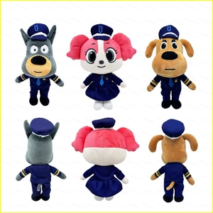 Squ3 Hoạt Hình Cảnh Sát Trưởng Labrador Papillon Dobie Sang Trọng Búp Bê Quà Tặng Cho Trẻ Em Trang Trí Nhà Giáo Dục Đồ Chơi Nhồi Bông Cho Trẻ Em