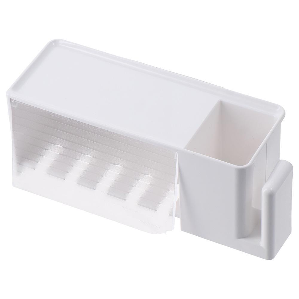 Giá để răng ORDOBOX, Hộp đựng bàn chải đánh răng lưu trữ Viscose, Mặt bàn chống bụi 5 lỗ Phòng tắm sắp xếp phòng tắm Phòng tắm